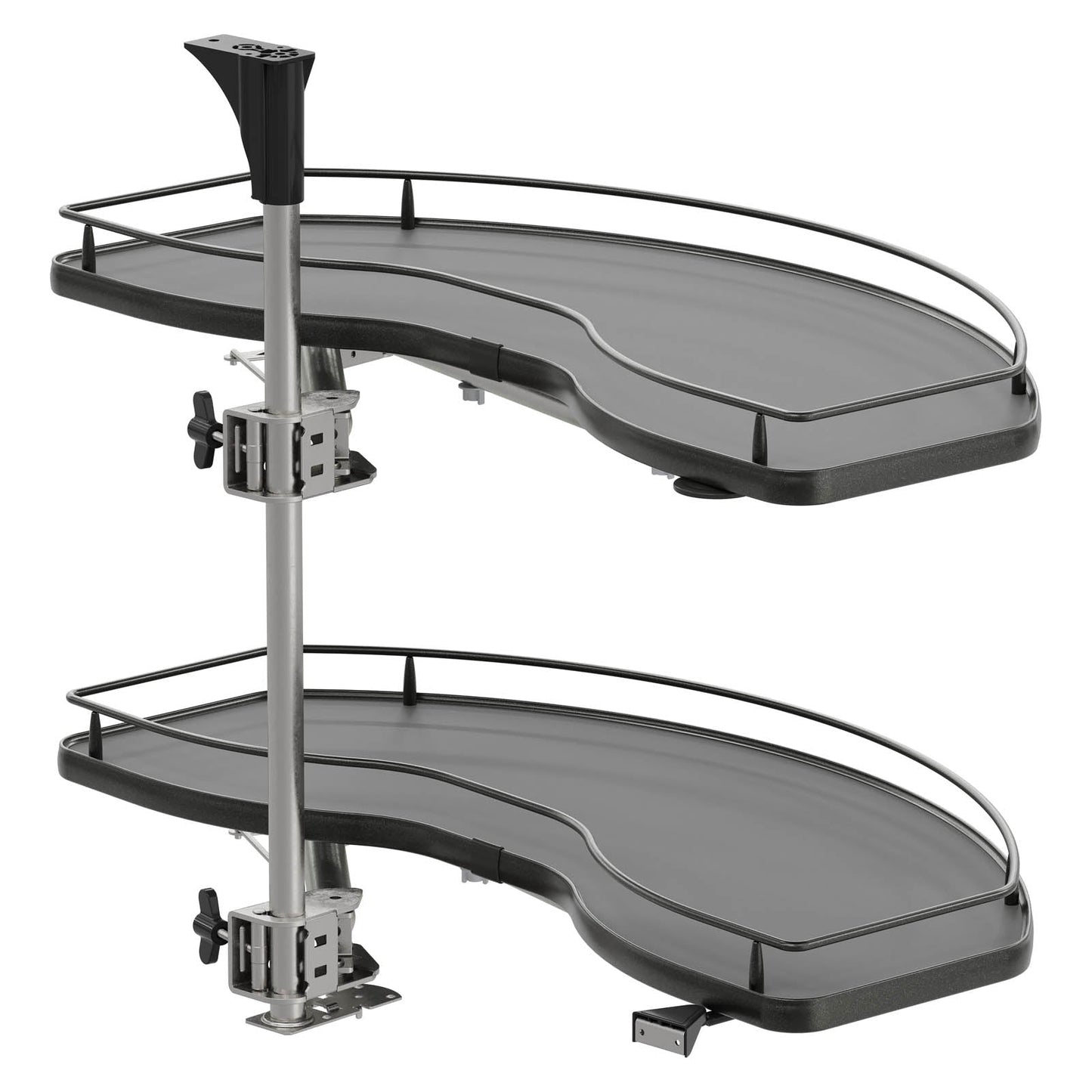 Vauth Sagel CORNERSTONE® Swing Scalea Blind Corner Optimizer, Premium 2-Tray Set