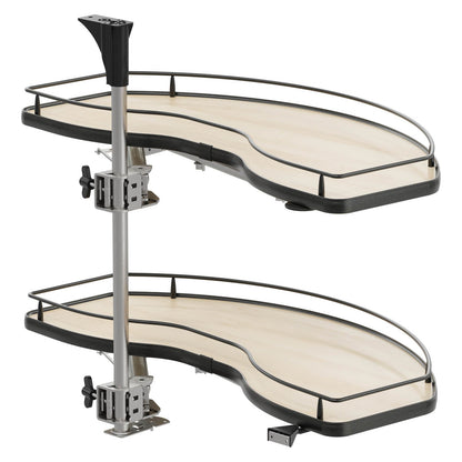 Vauth Sagel CORNERSTONE® Swing Scalea Blind Corner Optimizer, Premium 2-Tray Set