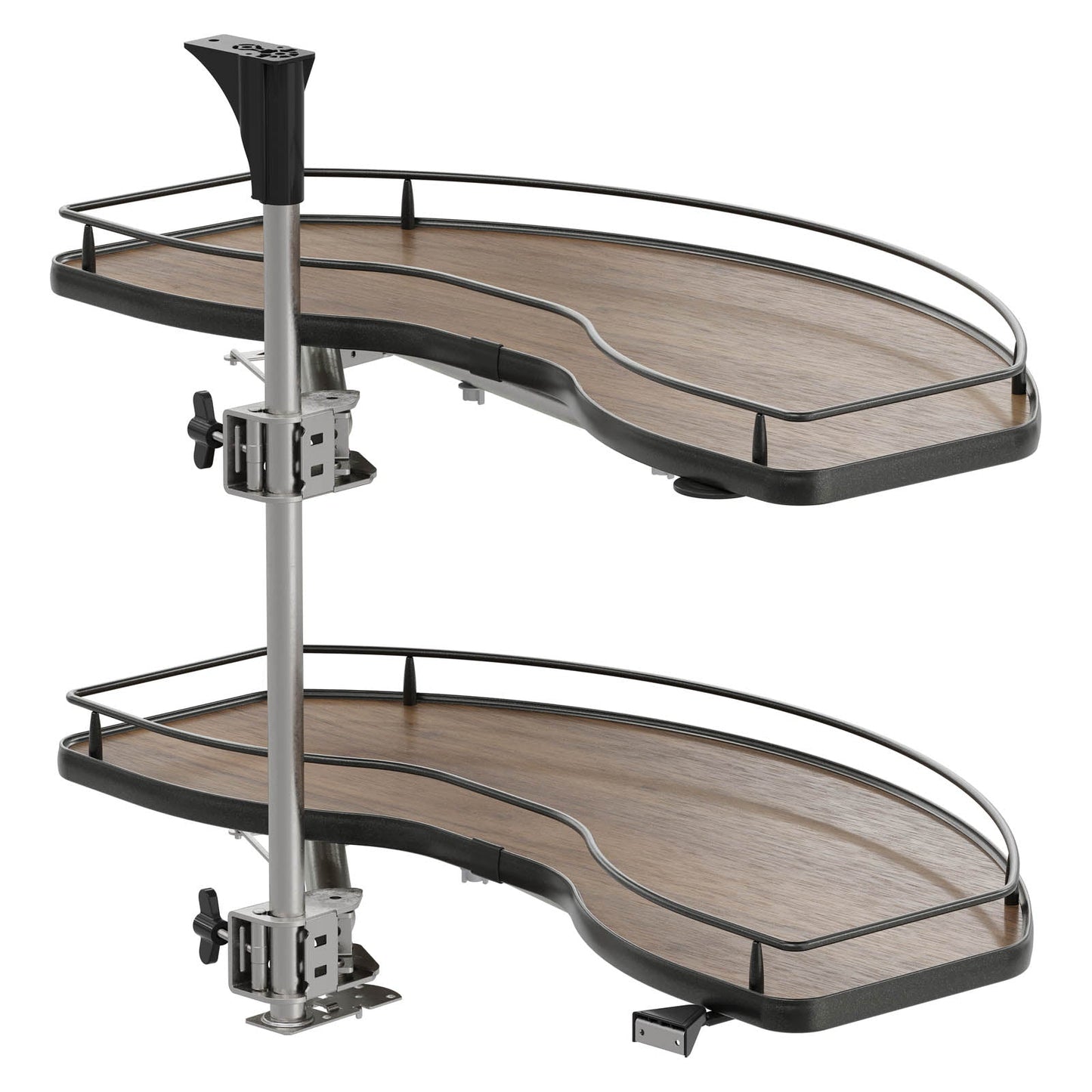 Vauth Sagel CORNERSTONE® Swing Scalea Blind Corner Optimizer, Premium 2-Tray Set