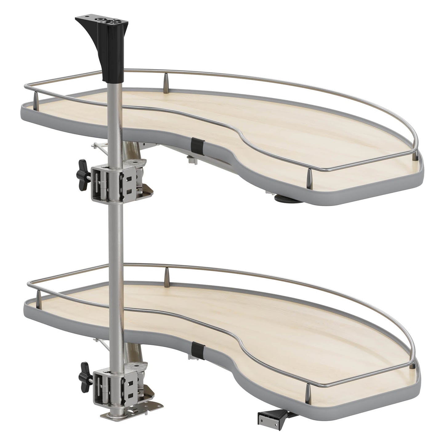 Vauth Sagel CORNERSTONE® Swing Scalea Blind Corner Optimizer, Premium 2-Tray Set