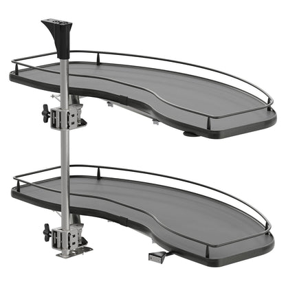 Vauth Sagel CORNERSTONE® Swing Scalea Blind Corner Optimizer, Premium 2-Tray Set