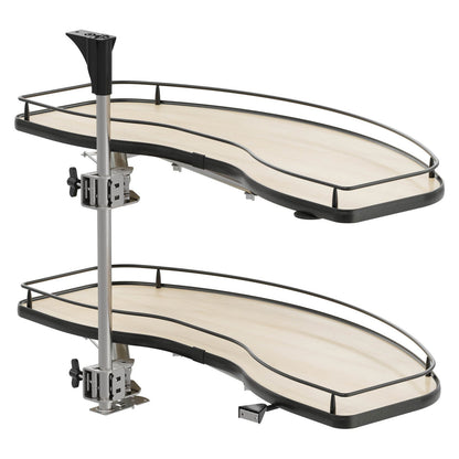 Vauth Sagel CORNERSTONE® Swing Scalea Blind Corner Optimizer, Premium 2-Tray Set