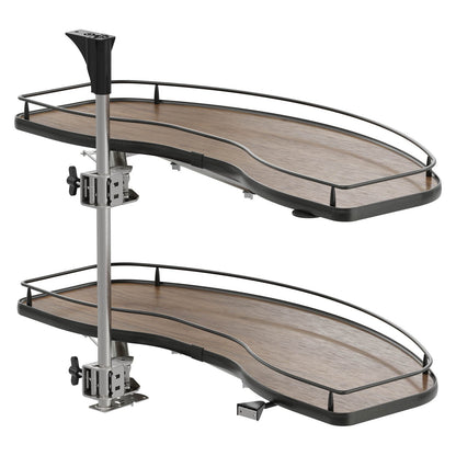 Vauth Sagel CORNERSTONE® Swing Scalea Blind Corner Optimizer, Premium 2-Tray Set