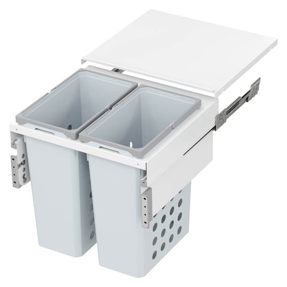 Vauth Sagel WASH® Space XX Pro Full Height Laundry Hamper Pull Out System, for Frameless Cabinet Application