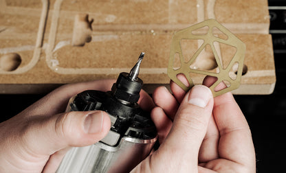 Shaper Tools ⅛” X ¼” Up-Spiral O-flute Router Bit