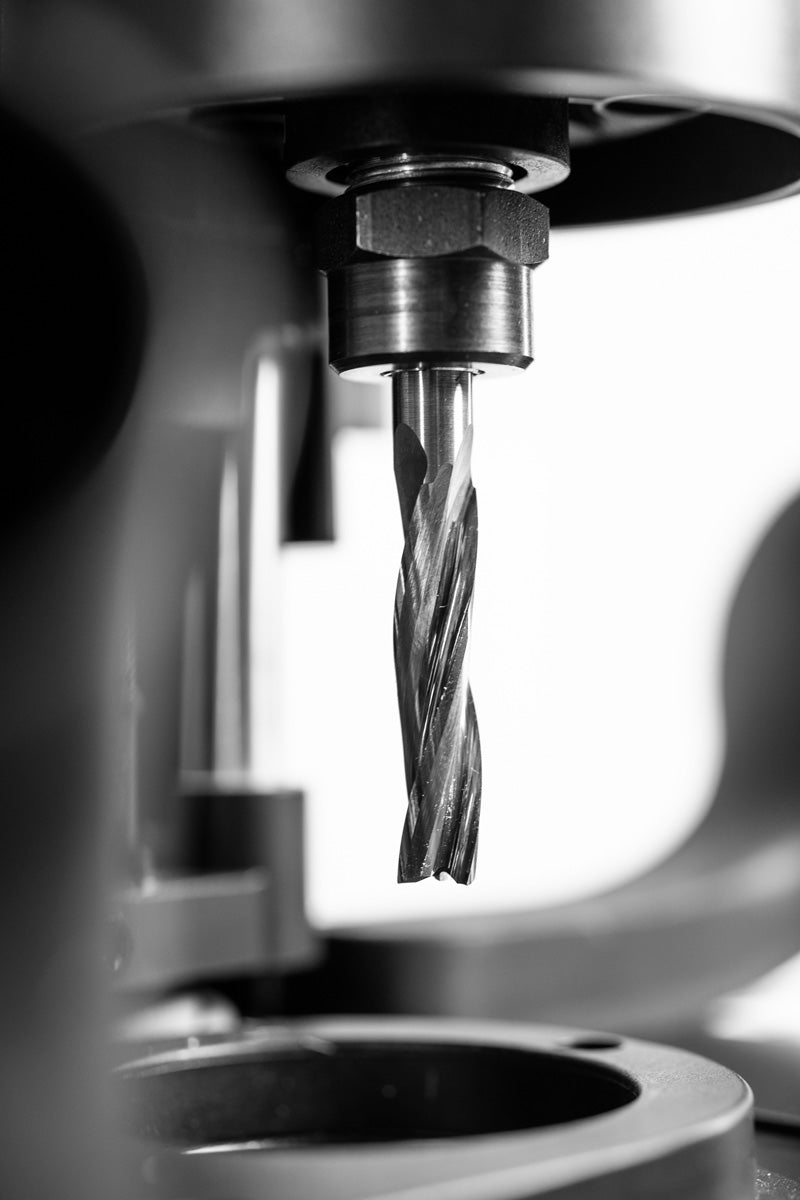 Shaper Tools 8mm X 35mm Up-Spiral Flat Router Bit