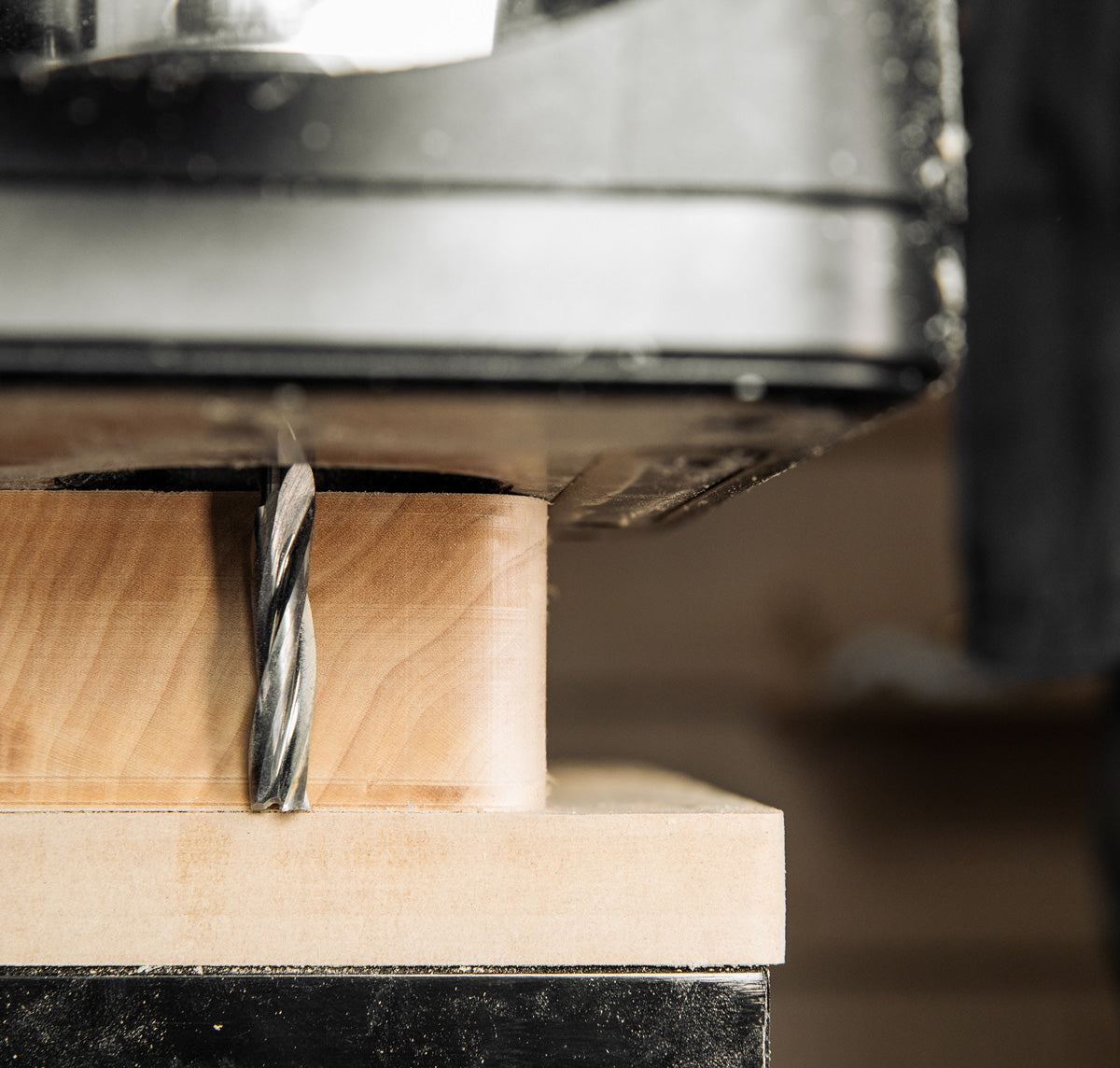 Shaper Tools 8mm X 35mm Up-Spiral Flat Router Bit