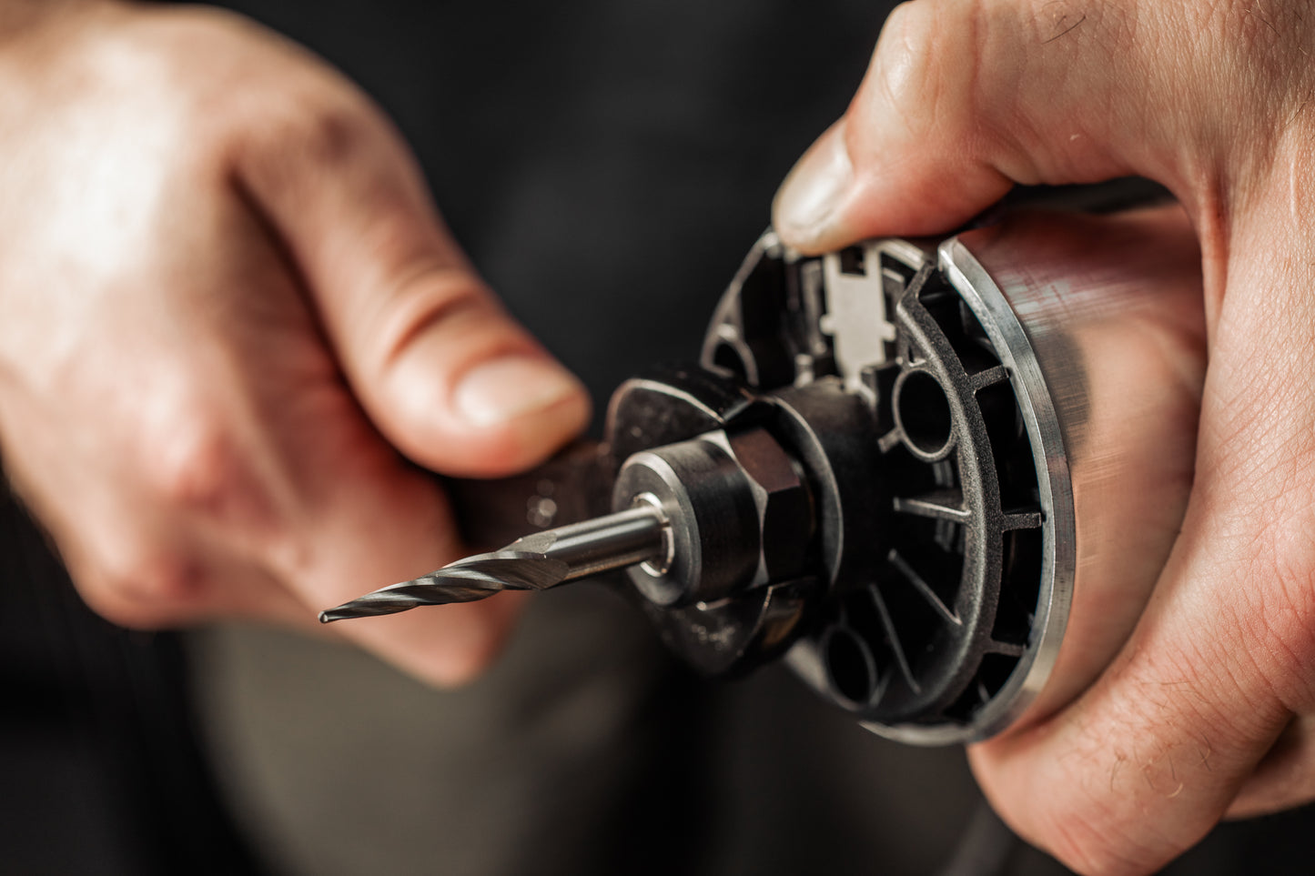 Shaper Tools 11 ̊ Tapered Ball Nose Router Bit