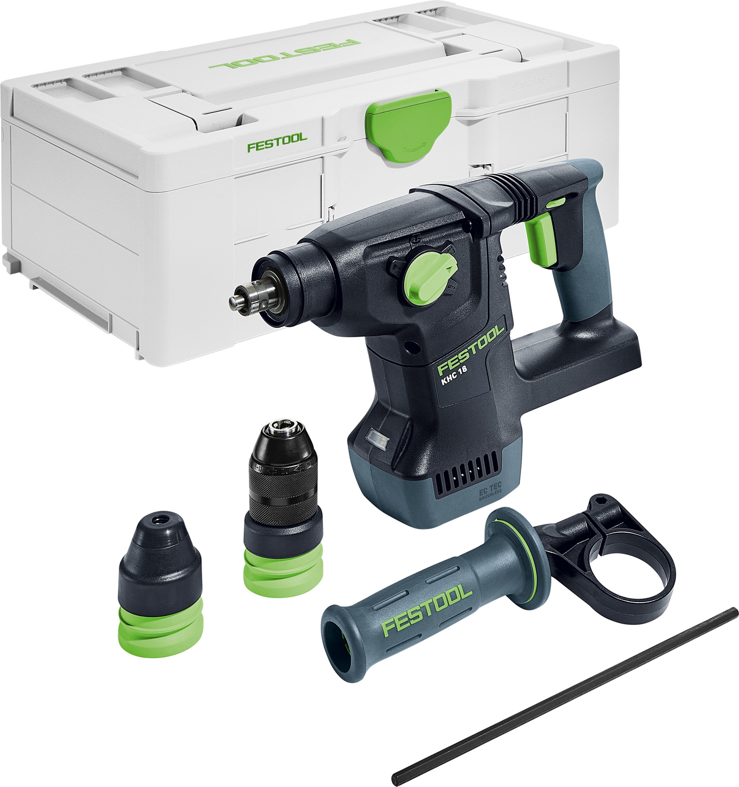 Festool 577450 Cordless Rotary Hammer Drill KHC 18 EB-Basic