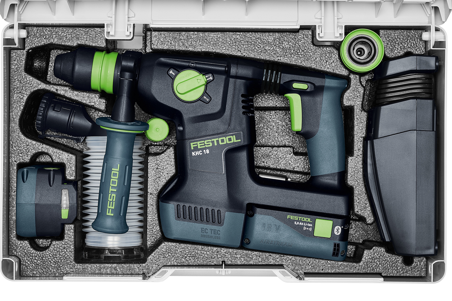 Festool 577450 Cordless Rotary Hammer Drill KHC 18 EB-Basic