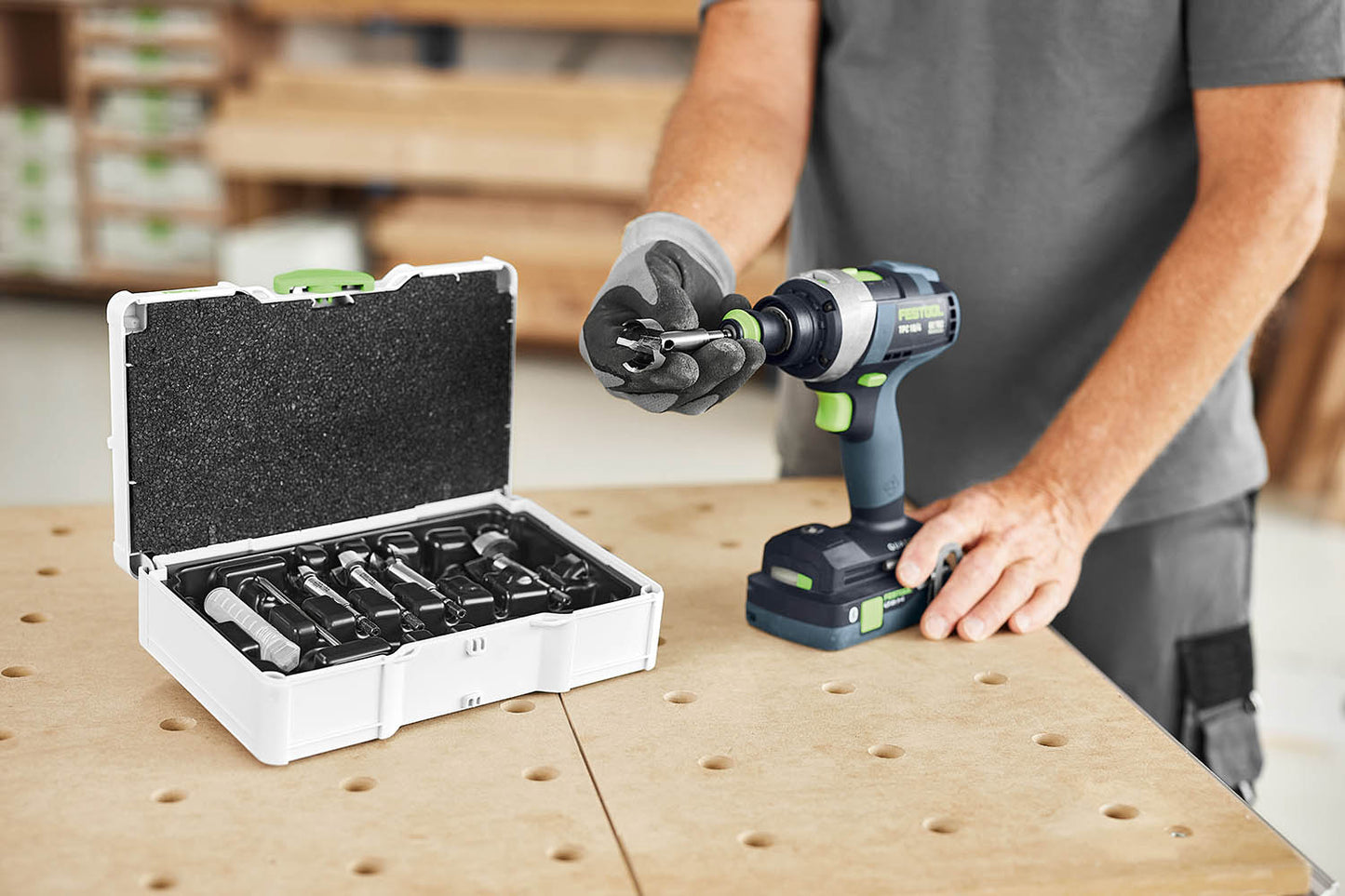 Festool 578110 Forstner Drill Bit Set SYS3 S 76-FB CE-SORT/5