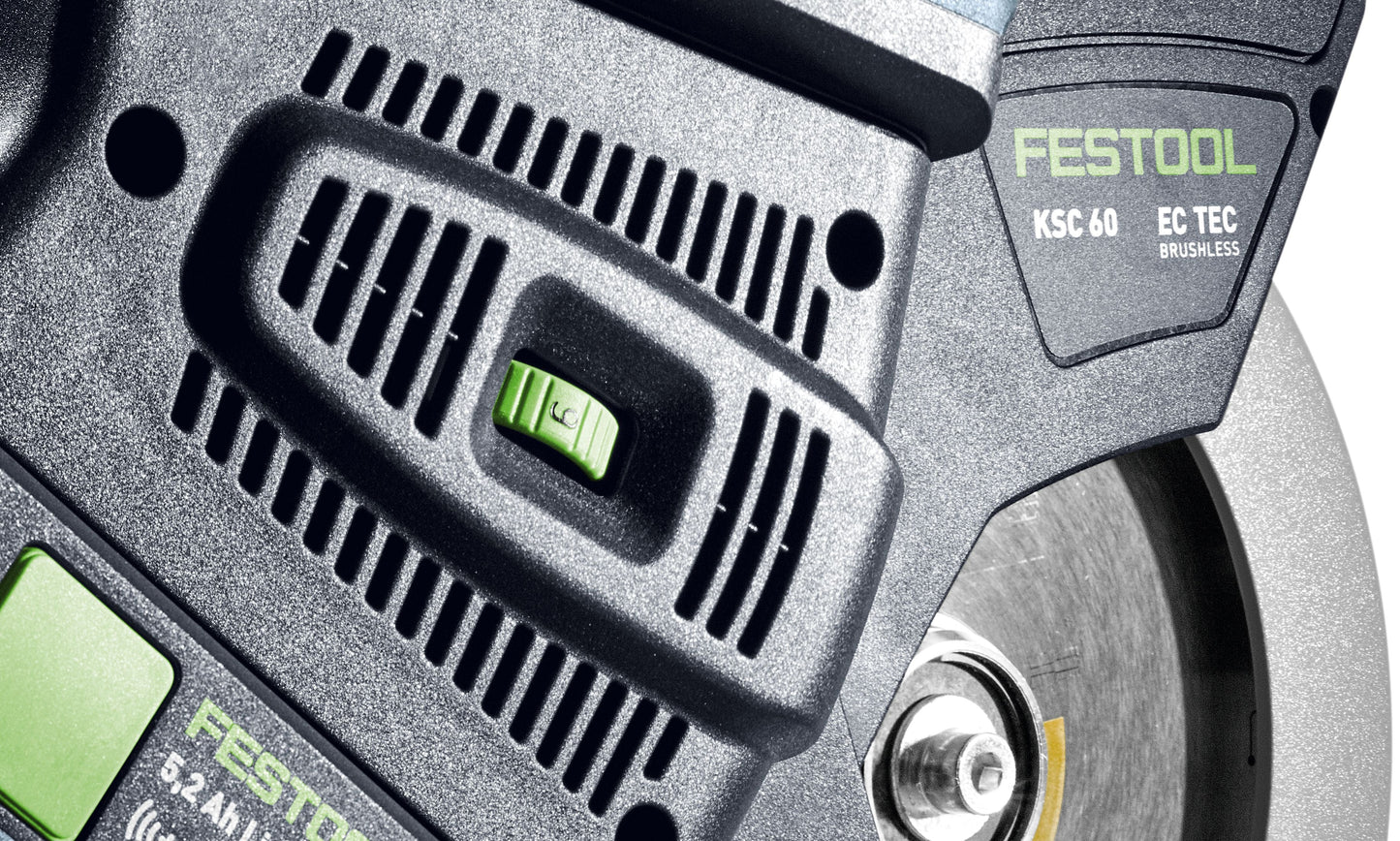 Cordless Sliding Compound Miter Saw KAPEX KSC 60 EB 5,0 I-Plus