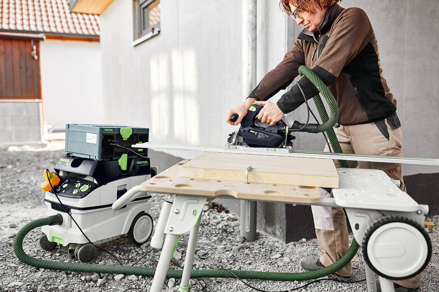 Festool 578218 Track Saw TS 60 KEBQ-Plus 100Y Limited Edition