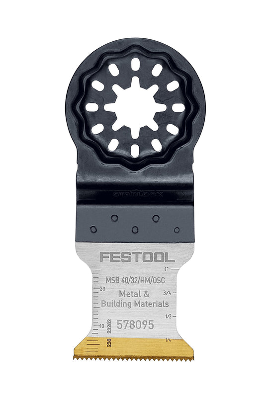 Festool 578095 Carbide Saw Blade MSB 40/32/HM/OSC