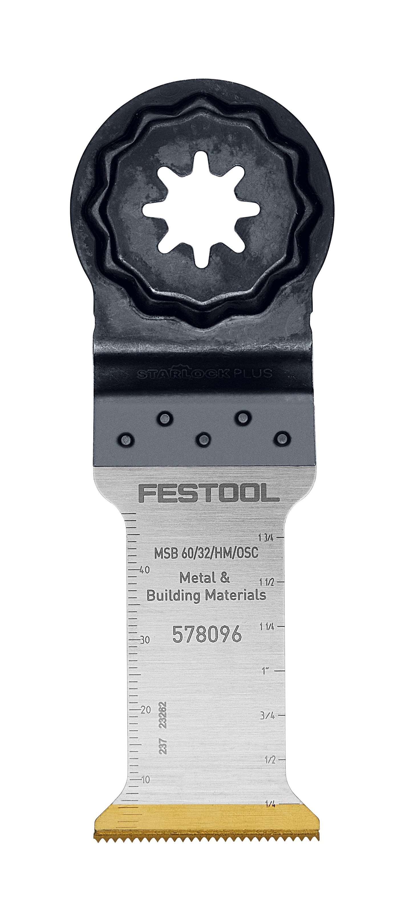 Festool 578096 Carbide Saw Blade MSB 60/32/HM/OSC