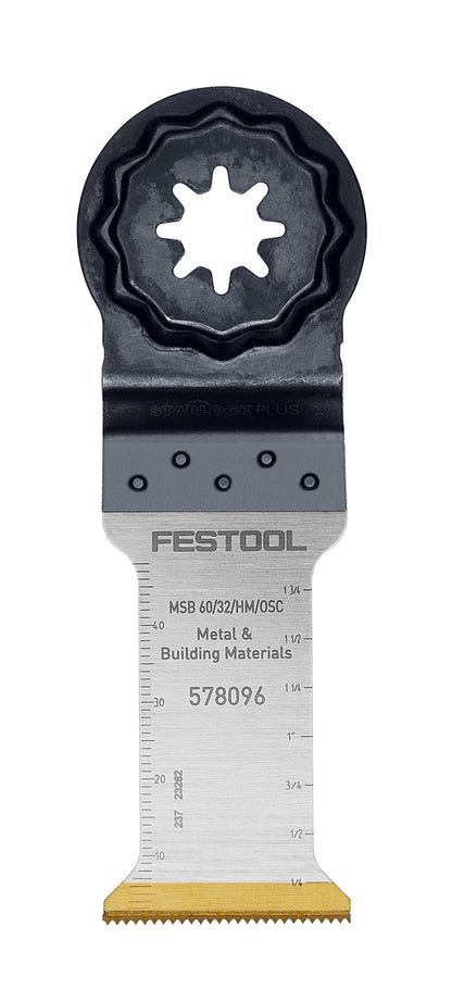 Festool 578096 Carbide Saw Blade MSB 60/32/HM/OSC