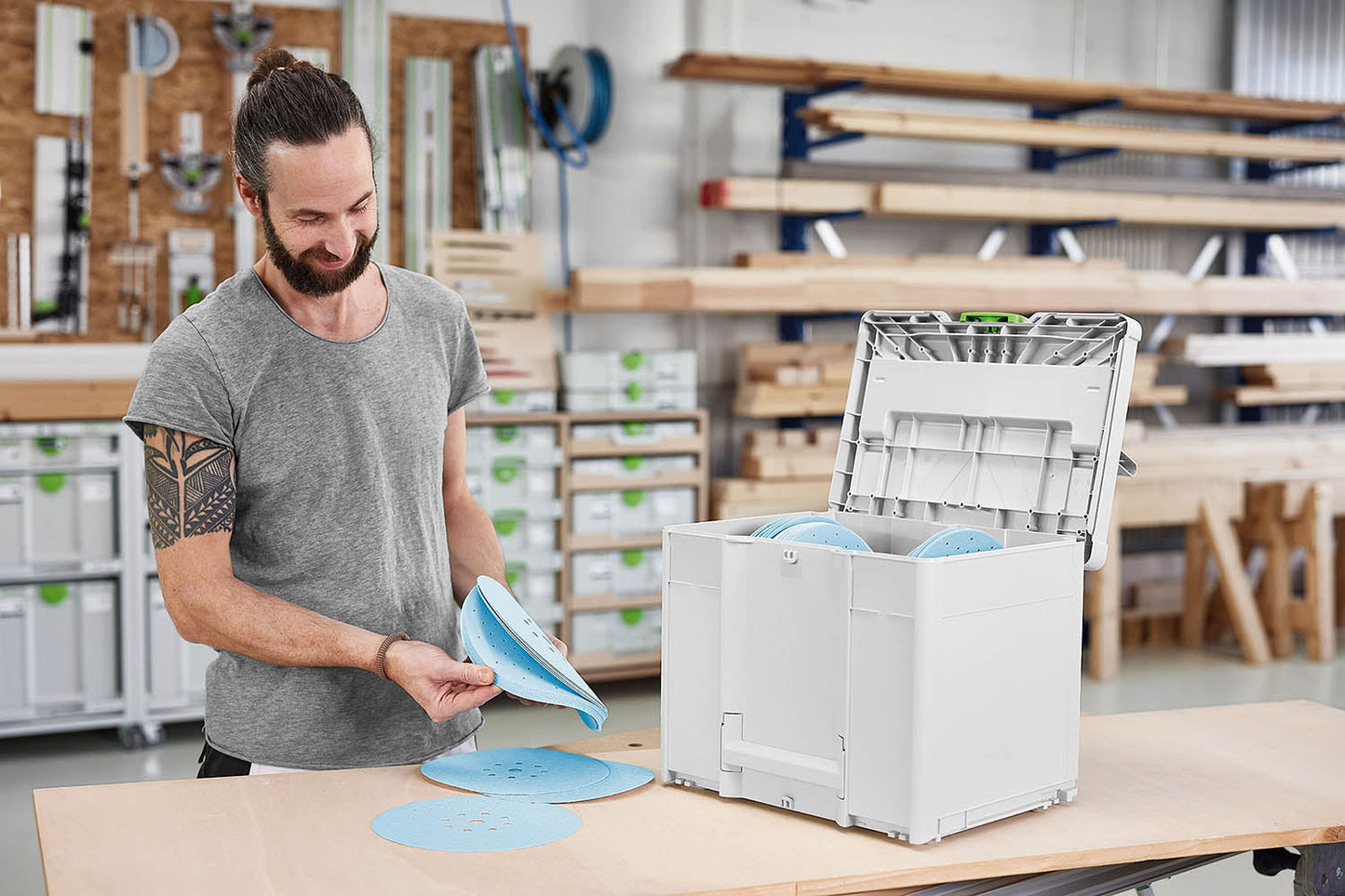 Festool Abrasives Systainer³ Granat D225 Set