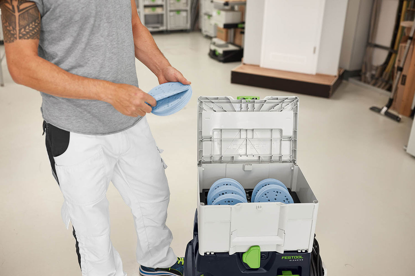 Festool Abrasives Systainer³ Granat D150 Set