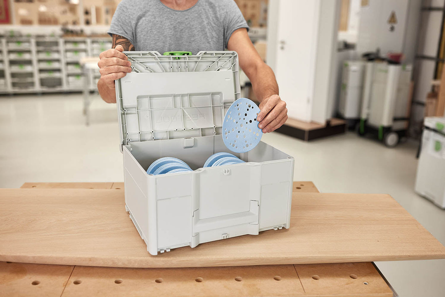 Festool Abrasives Systainer³ Granat D150 Set