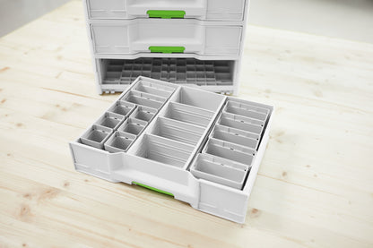 Festool 578056 Systainer Container Set 50x50/50x100x68