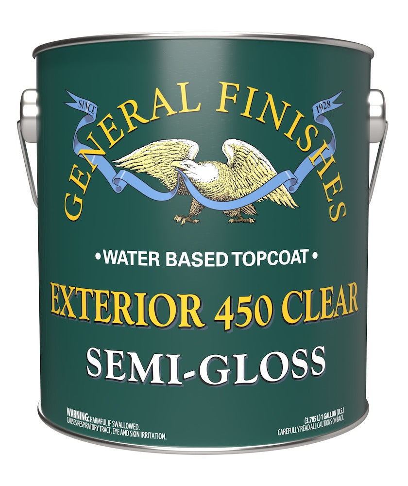 General Finishes Exterior 450 Water Based Top Coat