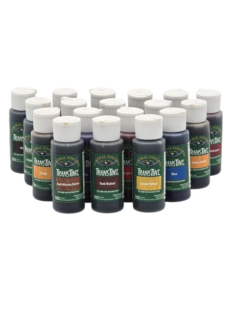 General Finishes TransTint Liquid Dye Concentrate for Use in Water, Alcohol, Lacquer and Clear Finishes