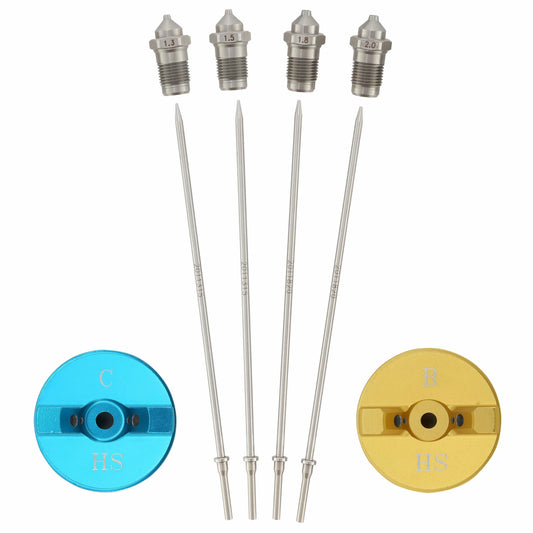Apollo Sprayers Needle/Nozzle High Fluid Set, with BHS and CHS Air Caps for Use with 7700 Series Guns