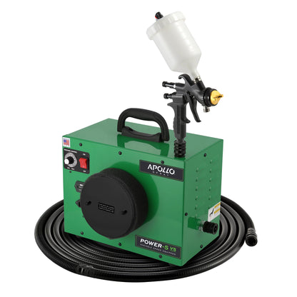 Apollo Sprayers Power-5 VS Turbine System, 5-Stage Motor with Variable Speed Control and QuadraClean™