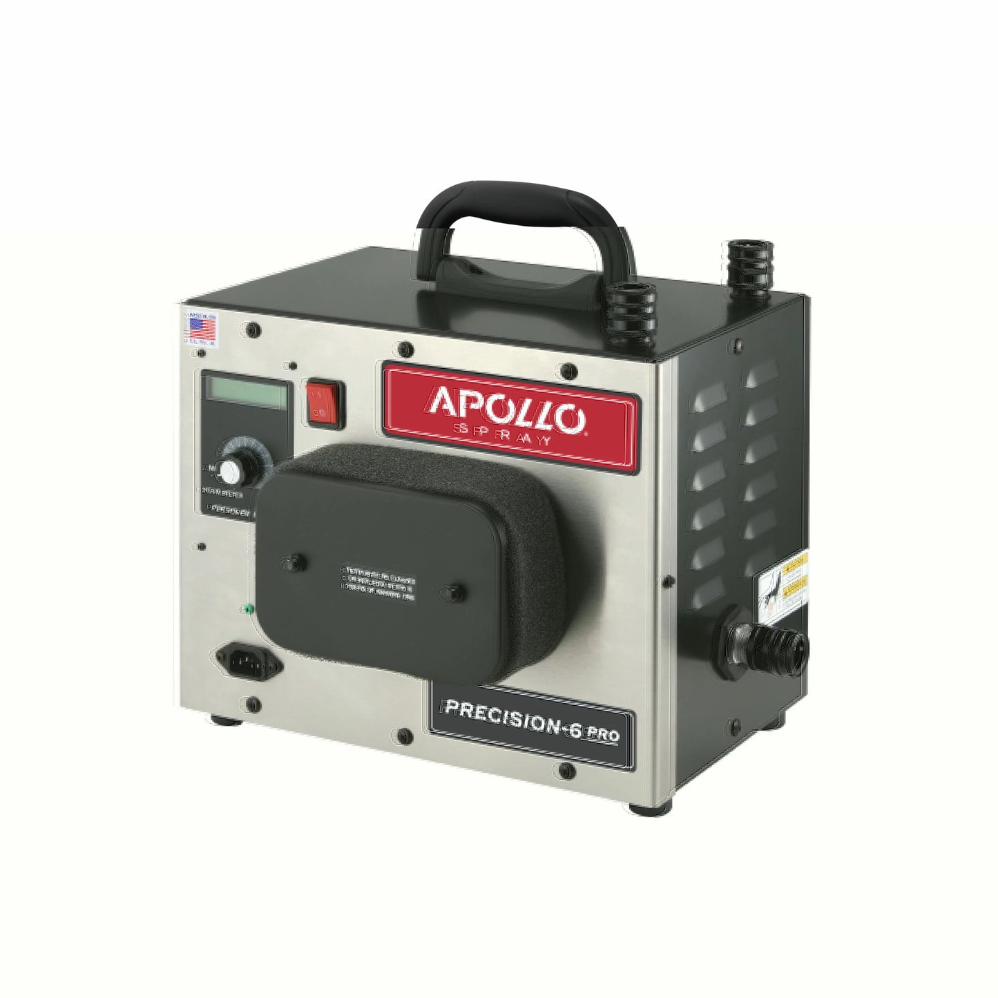 Apollo Sprayers Precision-6 Pro Turbine System, 6-Stage Motor and Precision PSI Dial and PowerPause™