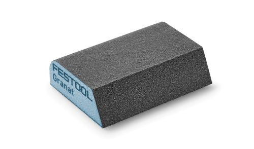 Festool 201084 Granat Concave Abrasive Sanding Block, 120 Grit, 6 Pack