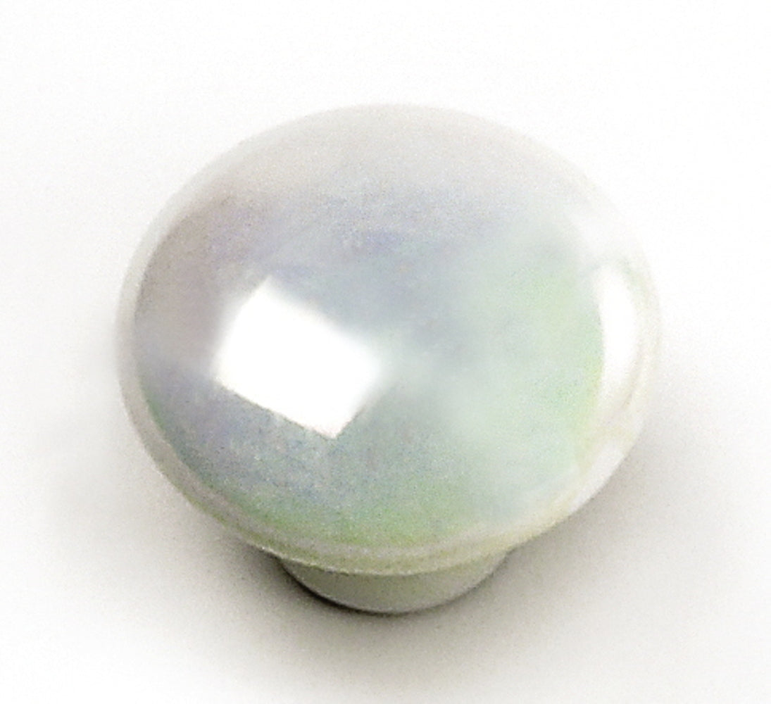 01695 Opal Knob, Porcelain Collection - Laurey