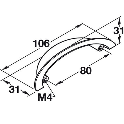 Hafele Bungalow Cup Pull