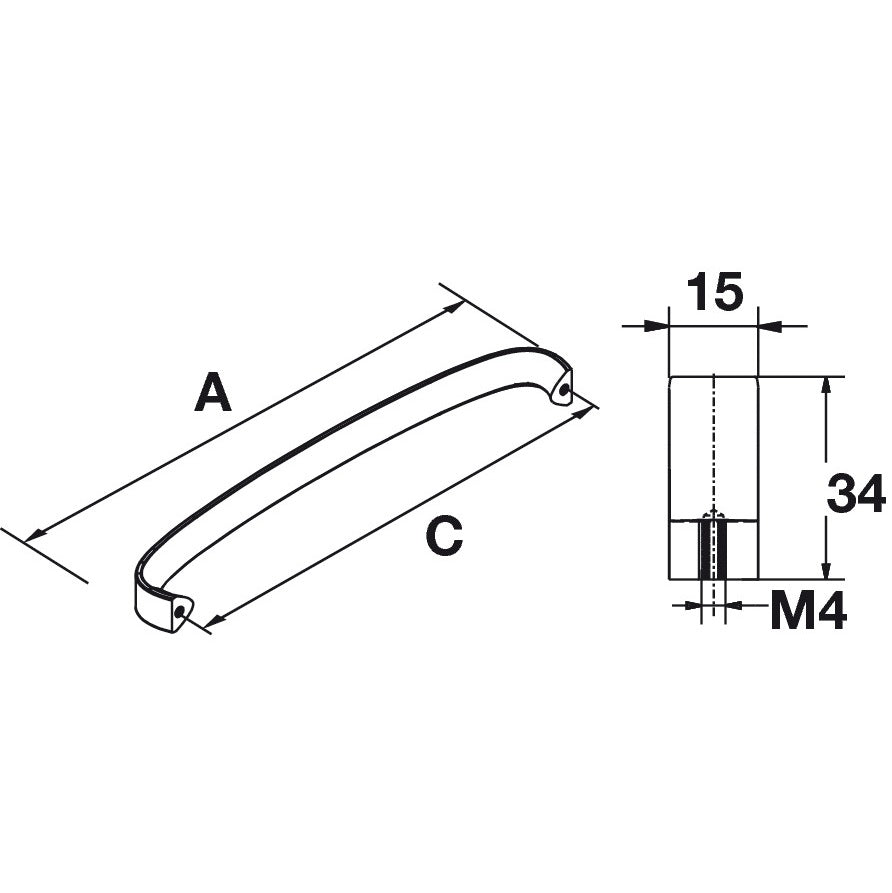Hafele Studio Pull Contemporary