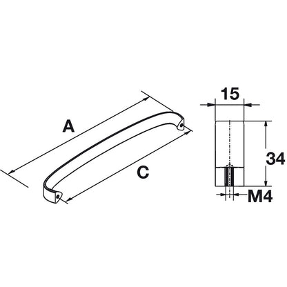 Hafele Studio Pull Contemporary