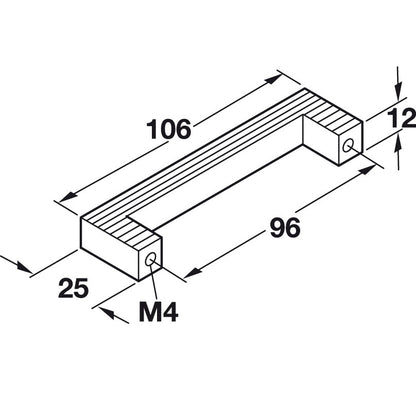 Hafele Lago Di Como Pull Antique