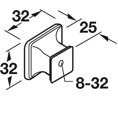 Hafele Keystone Knob