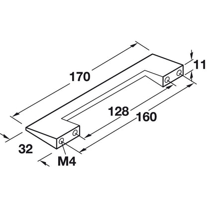 Hafele Fineline Pull
