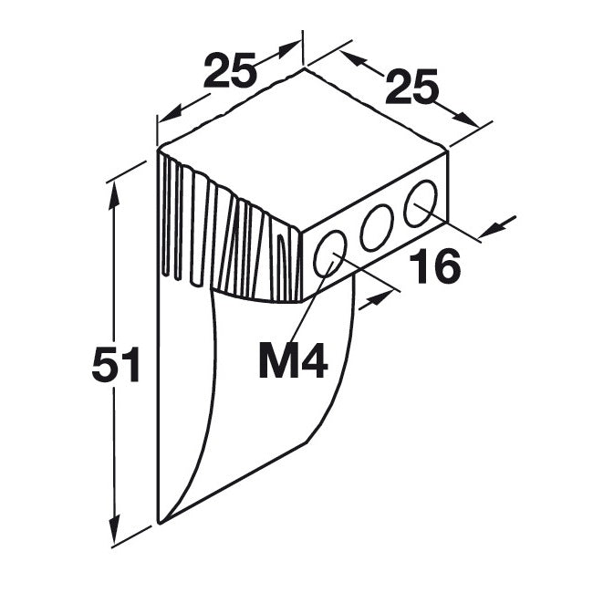 Hafele Calypso Pull Urban