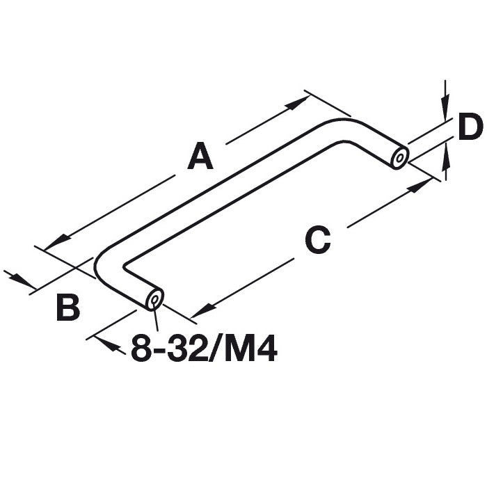 Hafele Arbus Pull, Finish Code 103ST23