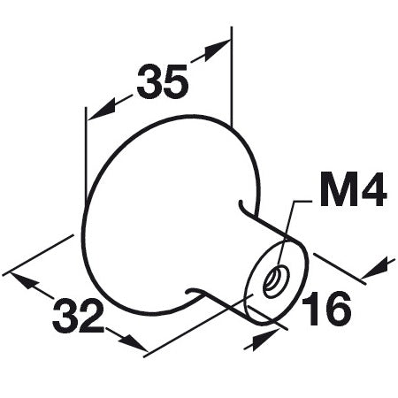 Hafele Arcadian Knob