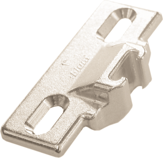 Blum 1" Overlay Edge Face Frame Mounting Plate for COMPACT 33 Hinge