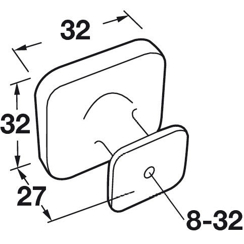 Hafele Carolyne Knob