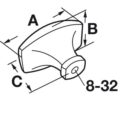 Hafele Sea Grass Knob