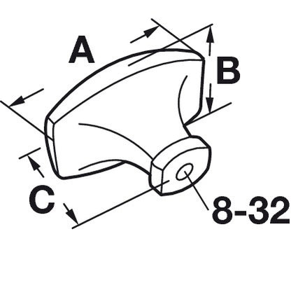 Hafele Sea Grass Knob