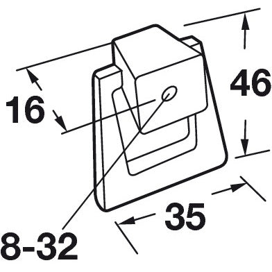 Hafele Blackrock Bail Pull