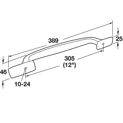 Hafele Highland Ridge Appliance Pull