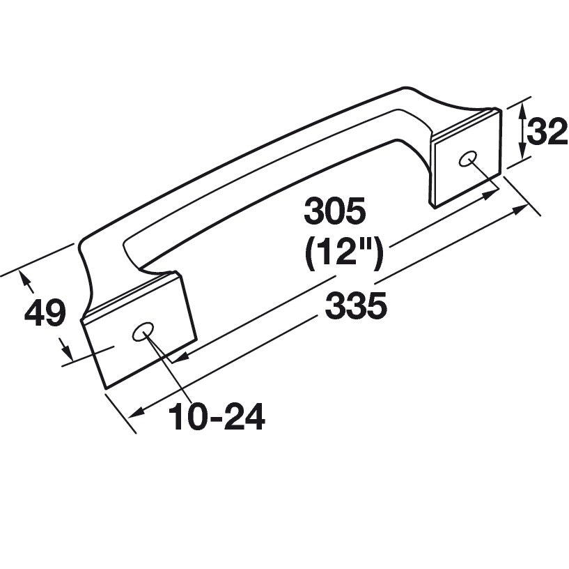 Hafele Mulholland Appliance Pull