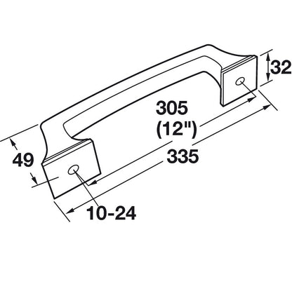 Hafele Mulholland Appliance Pull