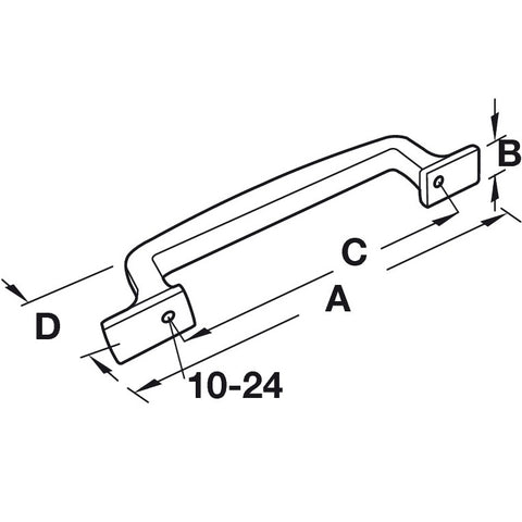 Hafele Westerly Appliance Pull