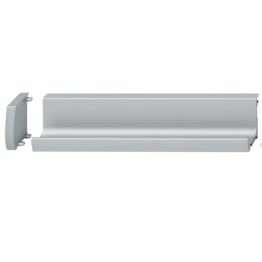 Hafele Impressions End Cap L-Profile; Use with 151.85.930